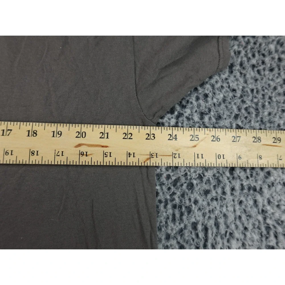 Sublime T-Shirt Mens XL Charcoal Grey Long Beach Sun Graphic Band Tee